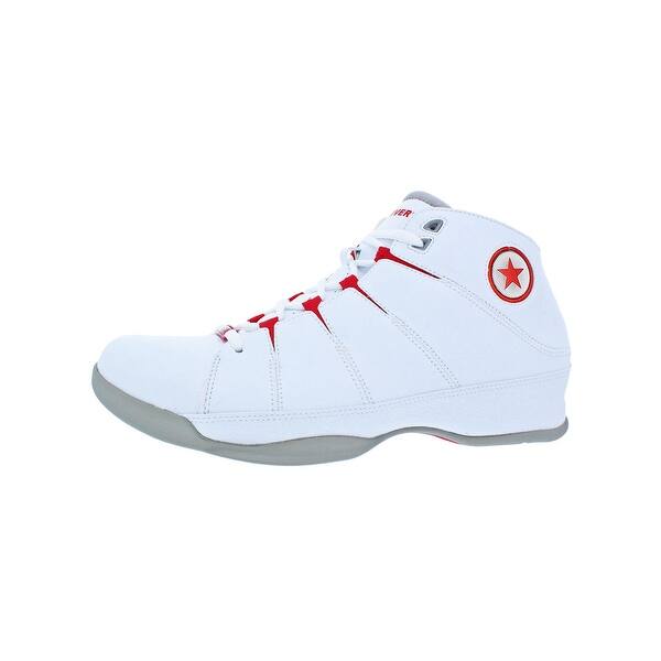 Shop Converse Mens For Three Mid Basketball Shoes Metallic Performance Overstock 22726996