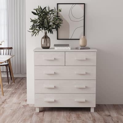 vidaXL Sideboard Bar Buffet Console Cabinet with Drawers HAMAR Solid Wood Pine - 31.1"x15.7"x31.5"