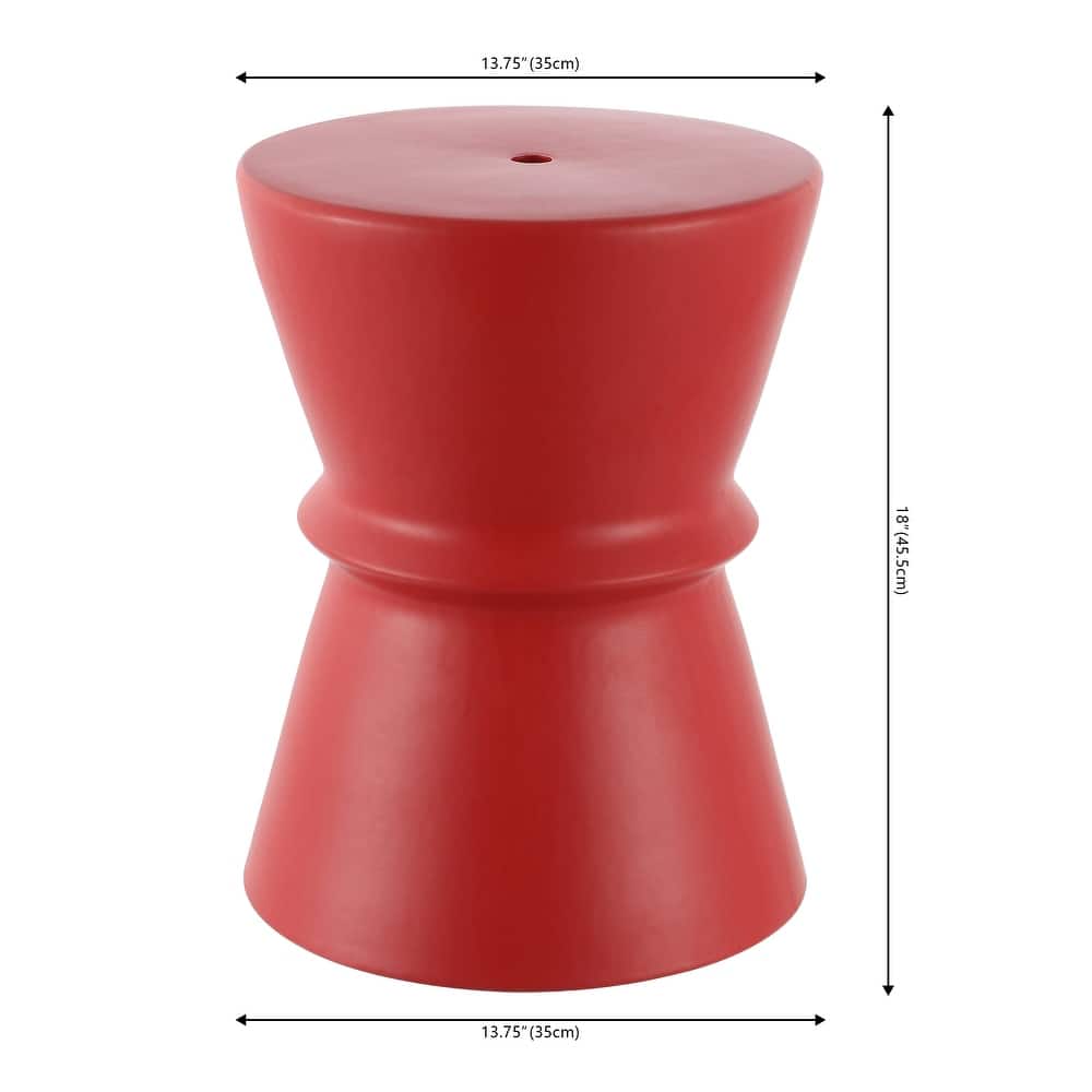 SAFAVIEH Gina Ceramic Decorative Garden Stool (Fully Assembled)