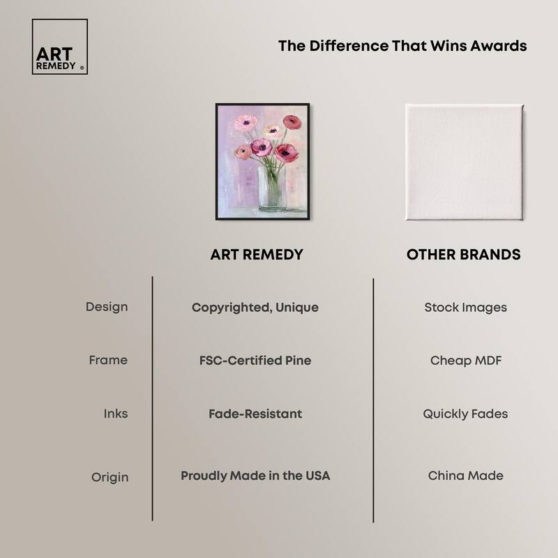 Glass and Grace Canvas by Art Remedy