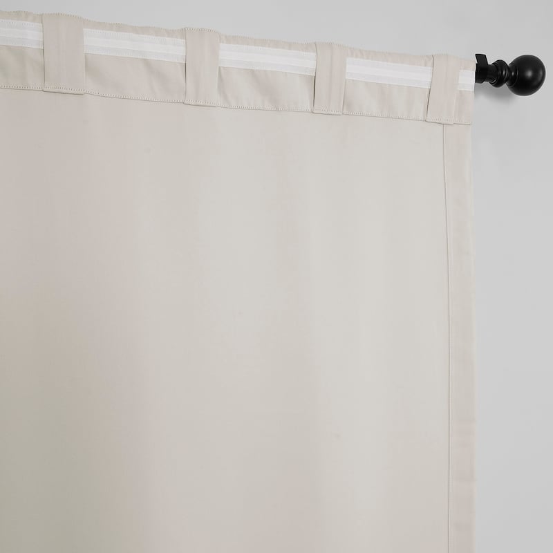 Exclusive Fabrics Extra Wide Room Darkening 108-inch Curtain (1 Panel)