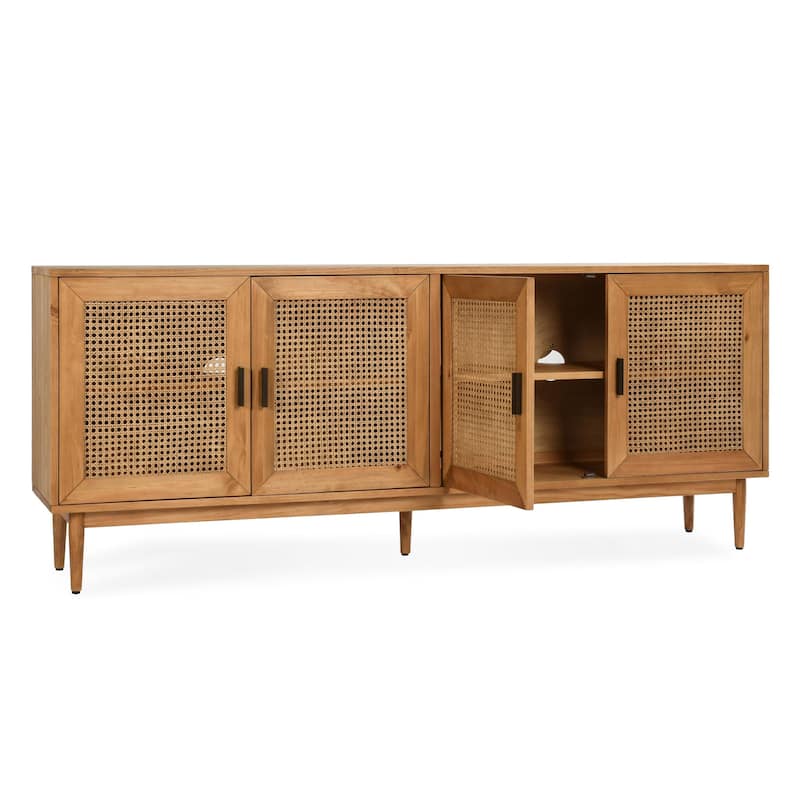 Edris 4-Door Accent Cabinet By Kosas Home - 31.7Hx78.75Wx15D