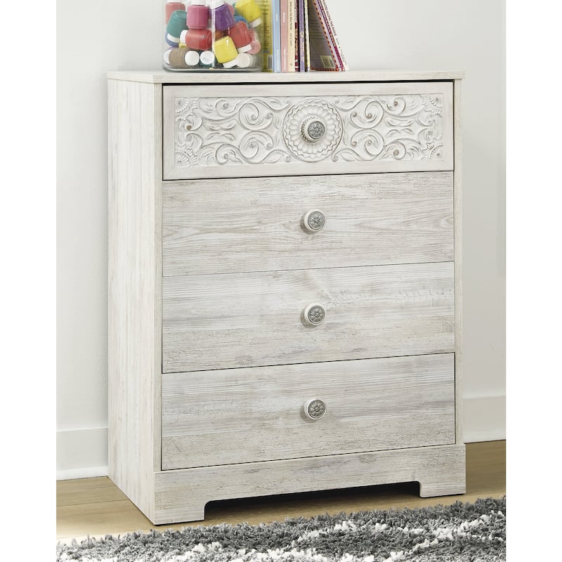Signature Design by Ashley Paxberry White Dresser