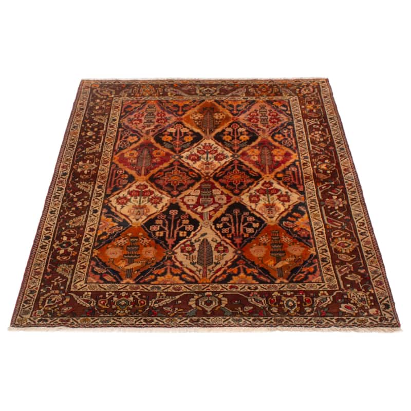 ECARPETGALLERY Hand-knotted Kayseri Vintage Red Wool Rug - 5'2 x 6'10