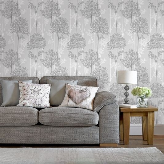 Superfresco Easy Eternal Grey Wallpaper - 20.5 X 396