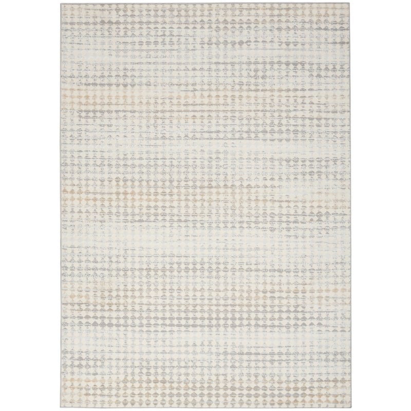 Calvin Klein CK950 Rush Indoor only Cream / Ivory Geometric Area Rug