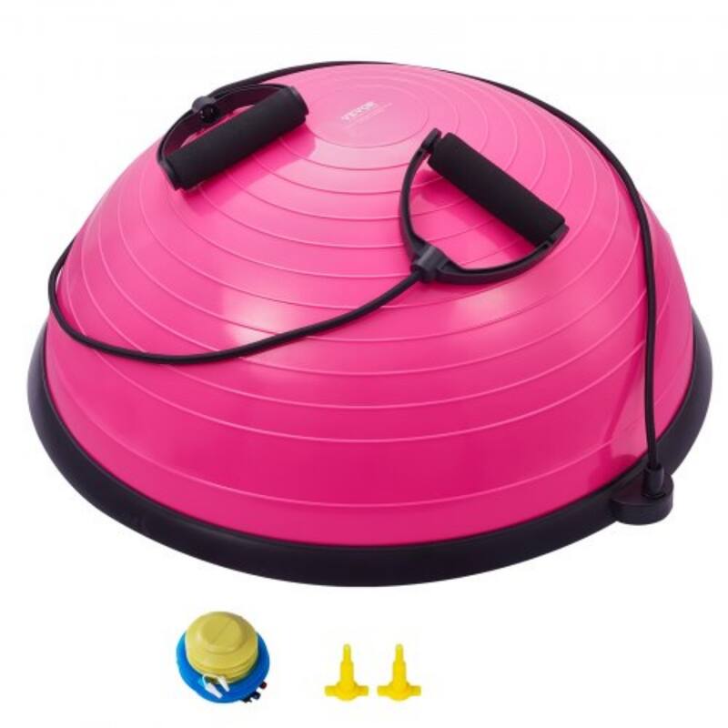 Half Balance Ball Trainer 23" for Full Body Workout, Home Gym Fitness