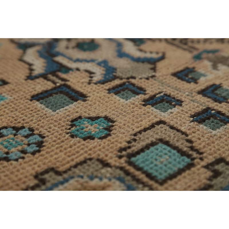 Tabriz Persian Vintage Area Rug Handmade Living Room Wool Carpet - 8'2" x 11'3"