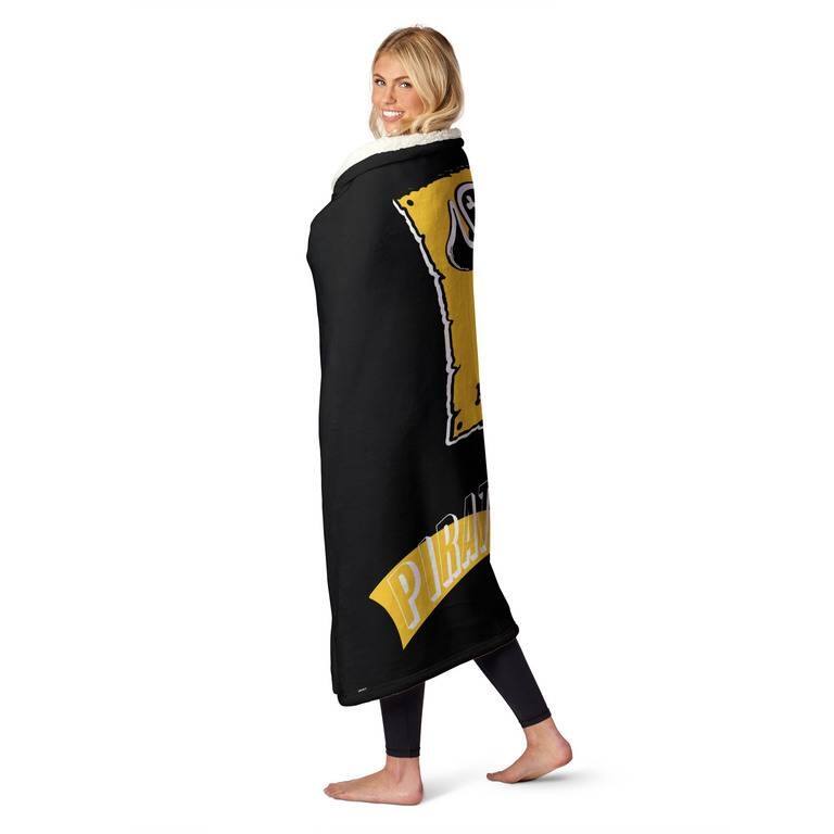 MLB CC Throwback Silk Touch Sherpa Throw Blanket
