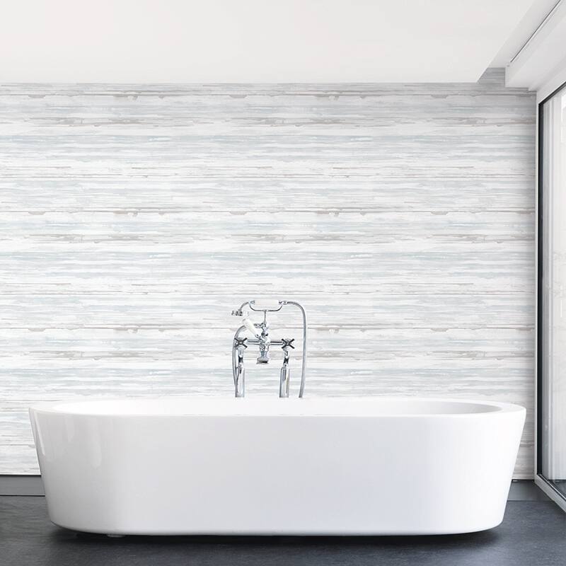 A-Street Prints Sandhurst Light Grey Abstract Stripe Wallpaper