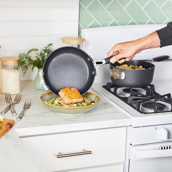 Select by Calphalon Hard-Anodized Nonstick Cookware, 10 Piece Set