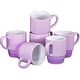 preview thumbnail 15 of 54, Ceramic Stacking Coffee Mug Tea Cup Dishwasher Safe Set of 6 - Large 18 Ounce