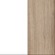 preview thumbnail 7 of 5, South Shore Cookie Changing Table Pure White and Rustic Oak