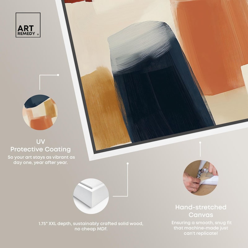 Sienna Shift Canvas by Art Remedy