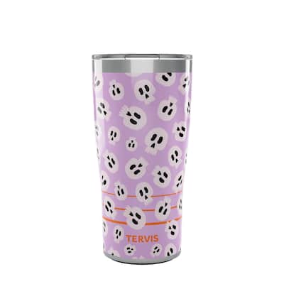 Tervis Traveler Halloween Skullicious Triple Walled Insulated Travel Tumbler, Stainless Steel