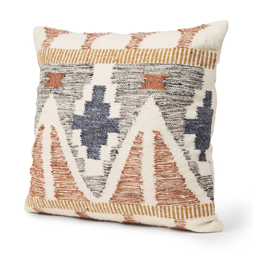 Kenzie Cream Square Pillow Cover