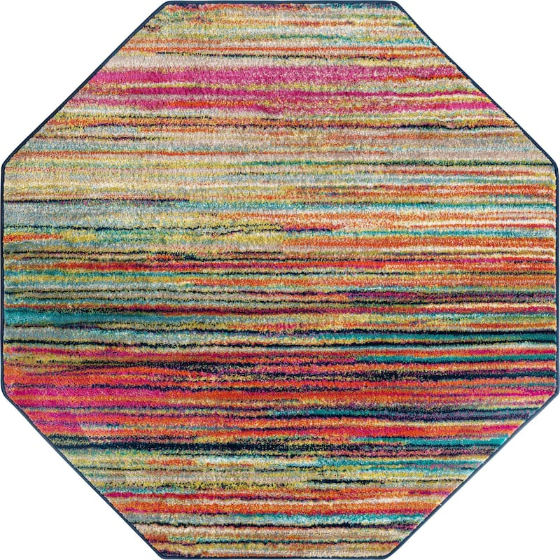 Contemporary Chorisia Collection Area Rug