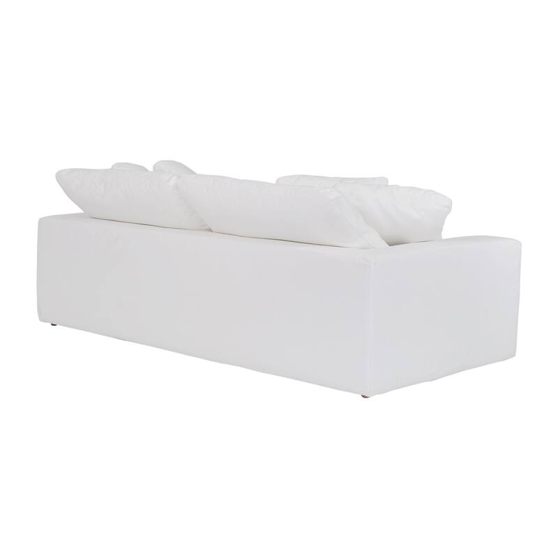 Liberty 96.5" Upholstered Cloud Sofa Couch with Slipcover