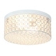 preview thumbnail 21 of 40, Silver Orchid Bergman 12-inch Elipse Round Flushmount