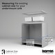 preview thumbnail 47 of 64, Karran Undermount Quartz 33 in. 50/50 Double Bowl Kitchen Sink Kit