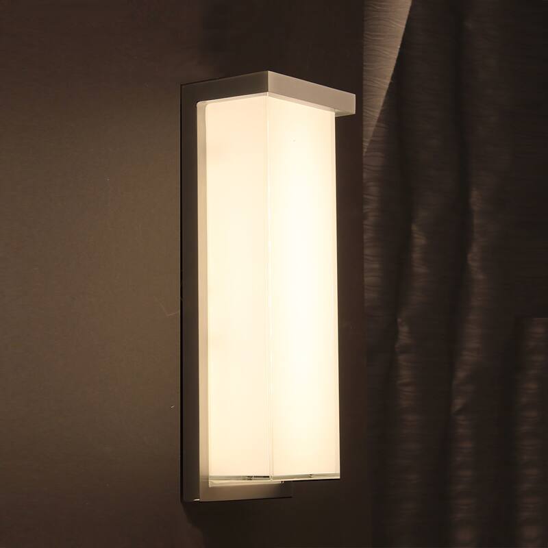 Ledge 8in LED Indoor or Outdoor Wall Light 2700K