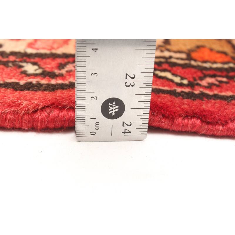 ECARPETGALLERY Hand-knotted Andelz Red Wool Rug - 2'7 x 9'9