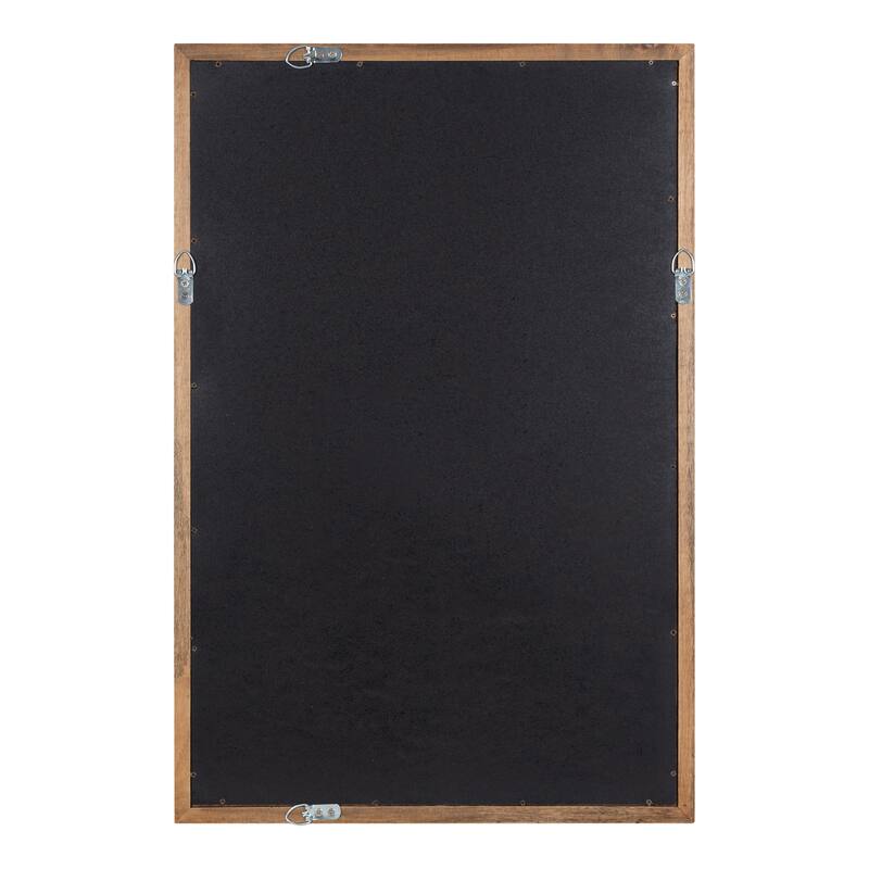 Kate and Laurel Hogan Wood Framed Wall Mirror