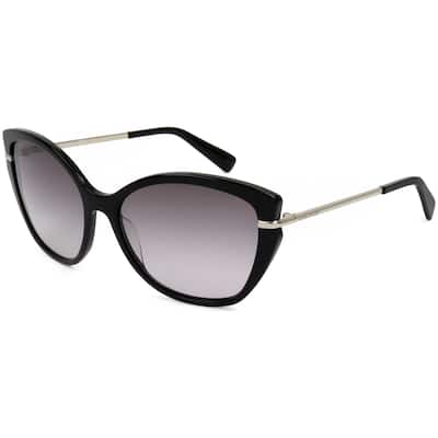 Longchamp Women's 57mm Black Sunglasses LO627S-001