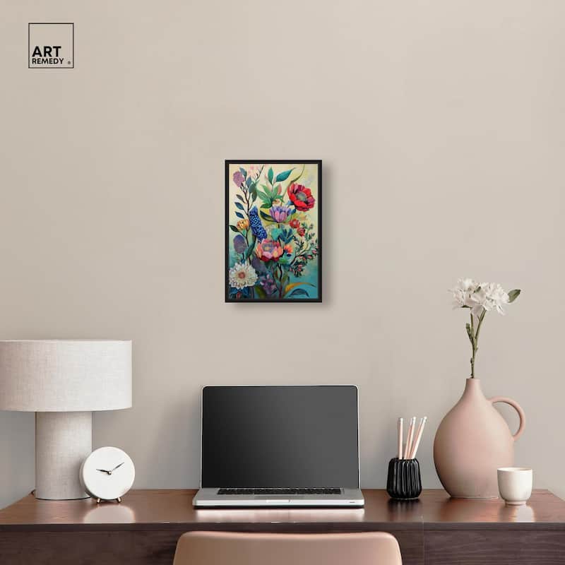 Exotic Bloom Medley II Canvas by Art Remedy