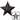 16" Black and Silver Glittered Light-Up County Western Sparkle Star