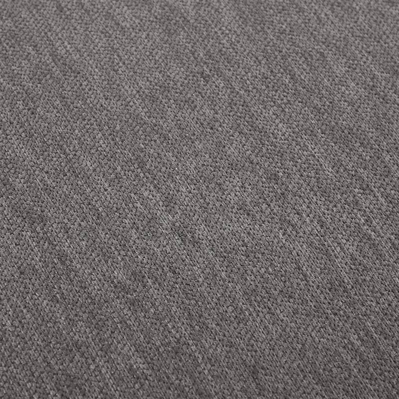 61.4" Convertible Grey Chenille Sofa Bed with Adjustable Backrest