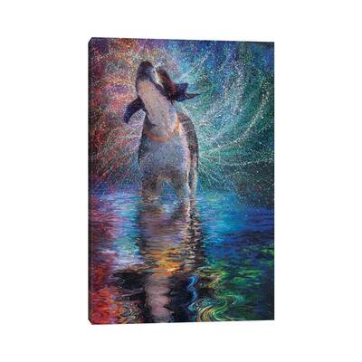 iCanvas "Canis Arcus" by Iris Scott Canvas Print