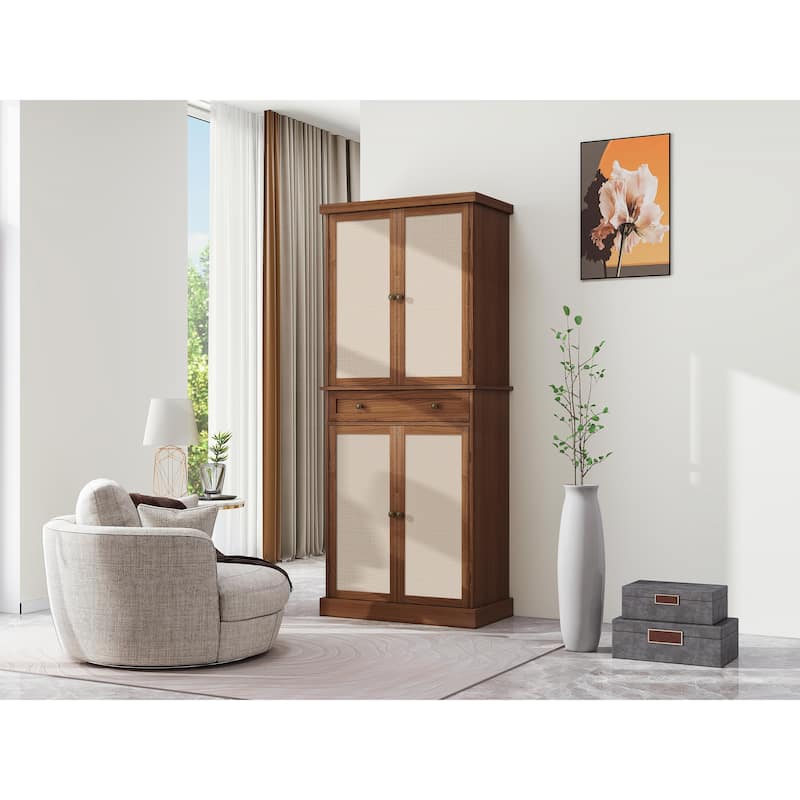 Storage Cabinet with Adjustable Inner Shelves