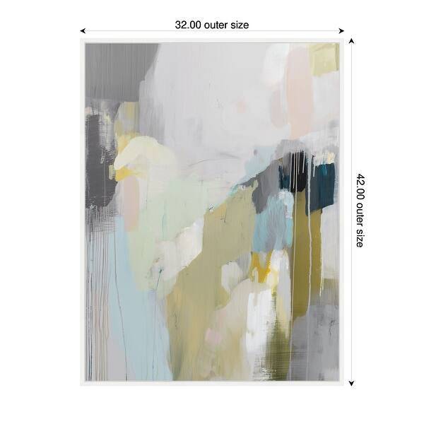 Kate and Laurel Dreamy by Amy Lighthall Framed Canvas Wall Art Print ...