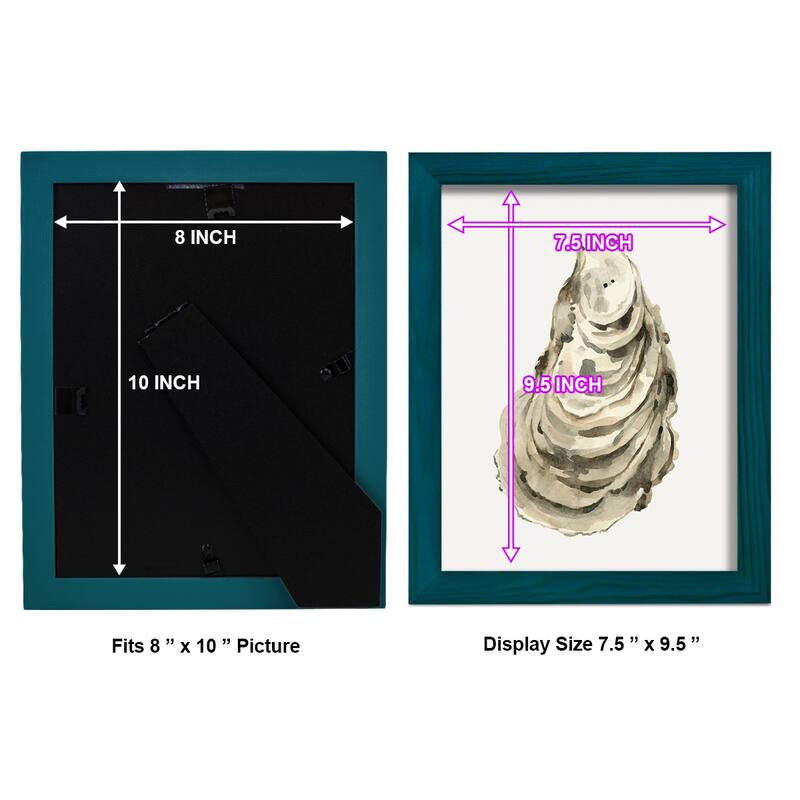 Neutral Oyster Study I -Framed Print w/glass-Cherry Red