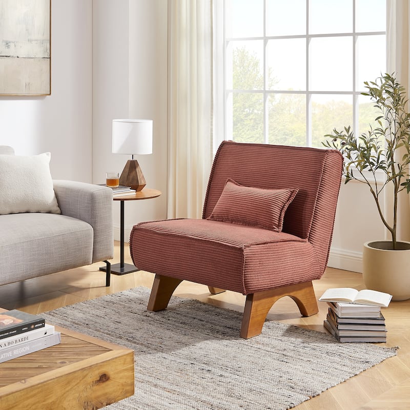 Art Leon Comfortable Polyester Accent Chair