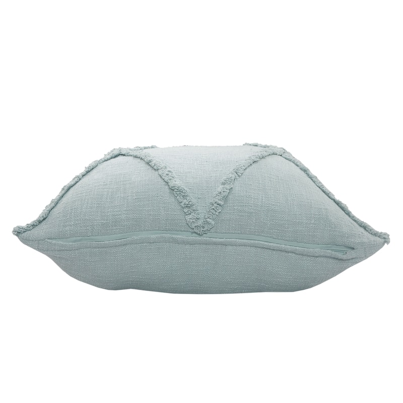 Sevita Shorline Natural Cotton Square Throw Pillow, Set of 2 or 4