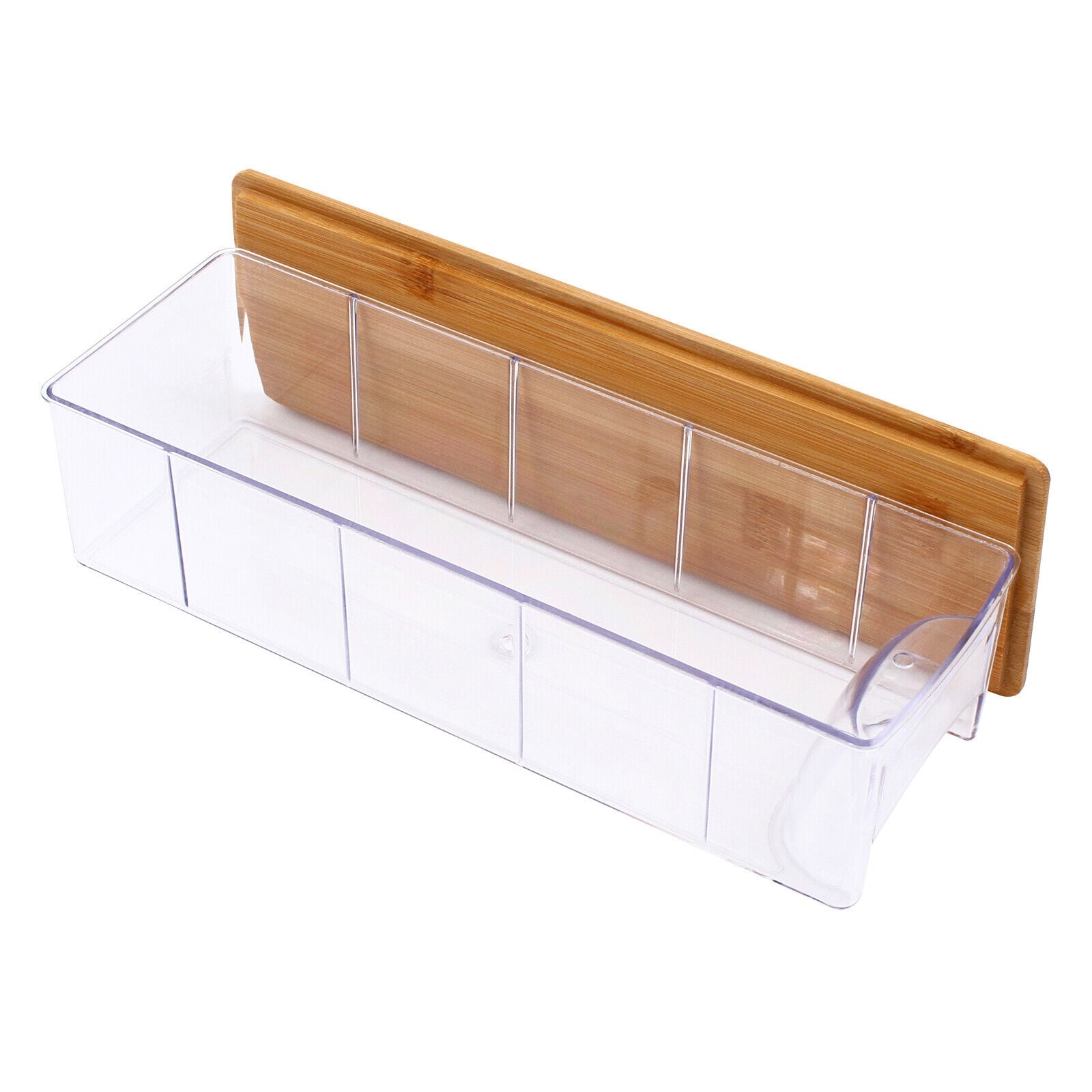 Organic Bamboo Cutting Board with 4 Containers - On Sale - Bed