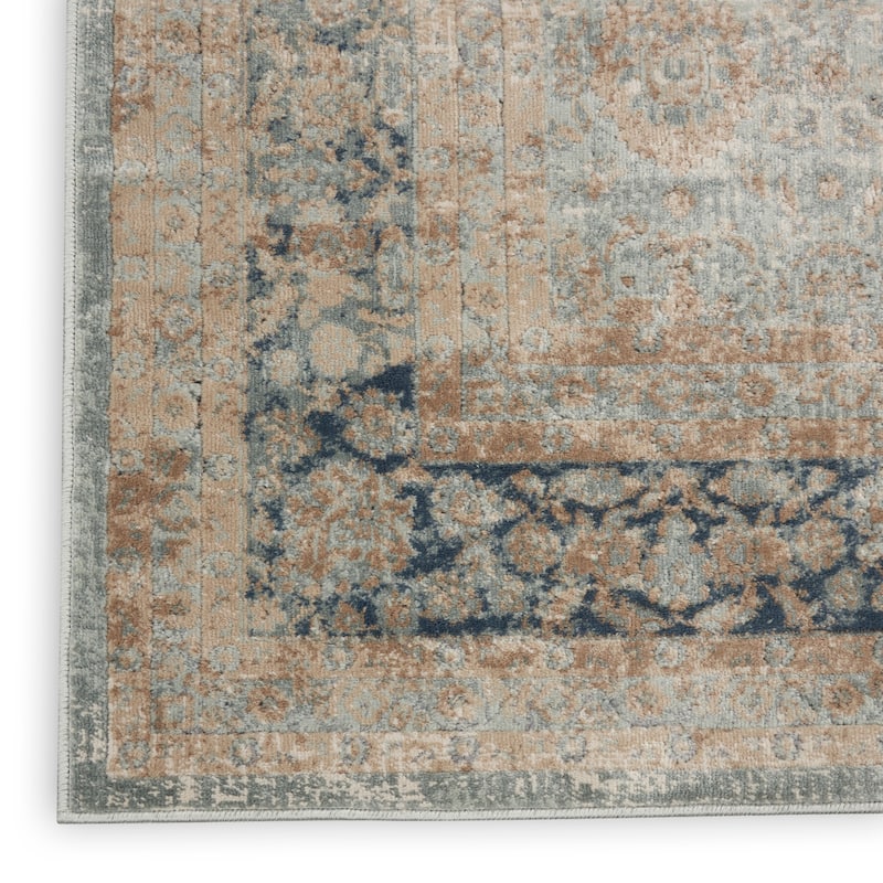 Malta Floral Vintage Persian Medallion Area Rug