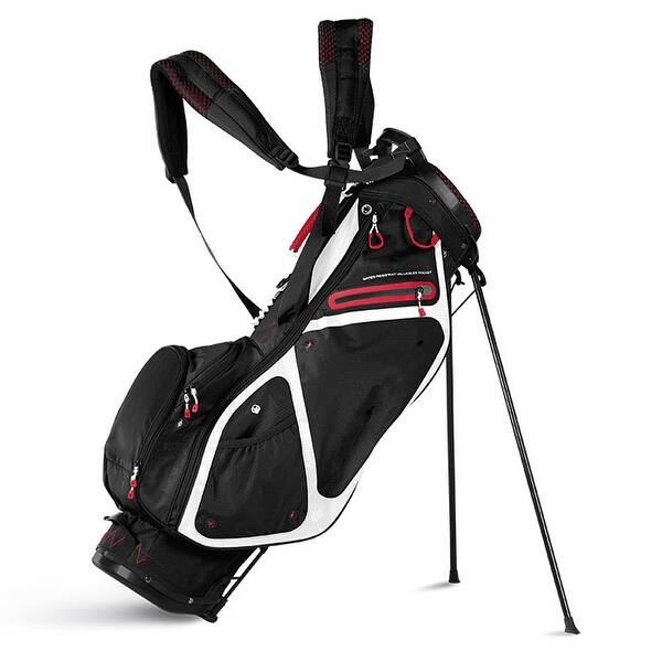 Shop Sun Mountain 2018 3 5 Ls No Logo Stand Bag Black White Red Closeout Black White Red Overstock 28523422