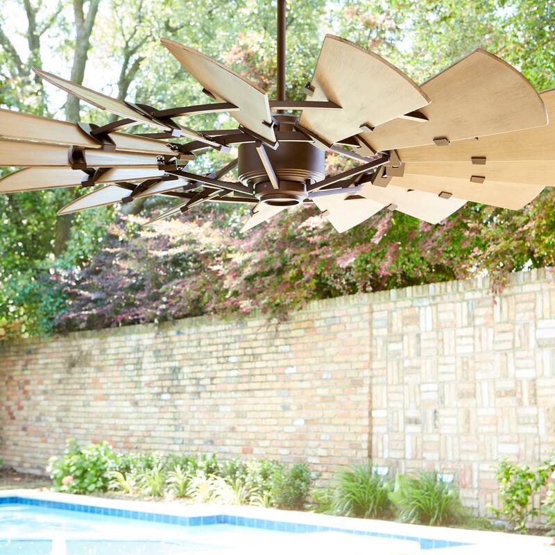 Quorum International Windmill 60" 15 Blade Indoor / Outdoor Ceiling
