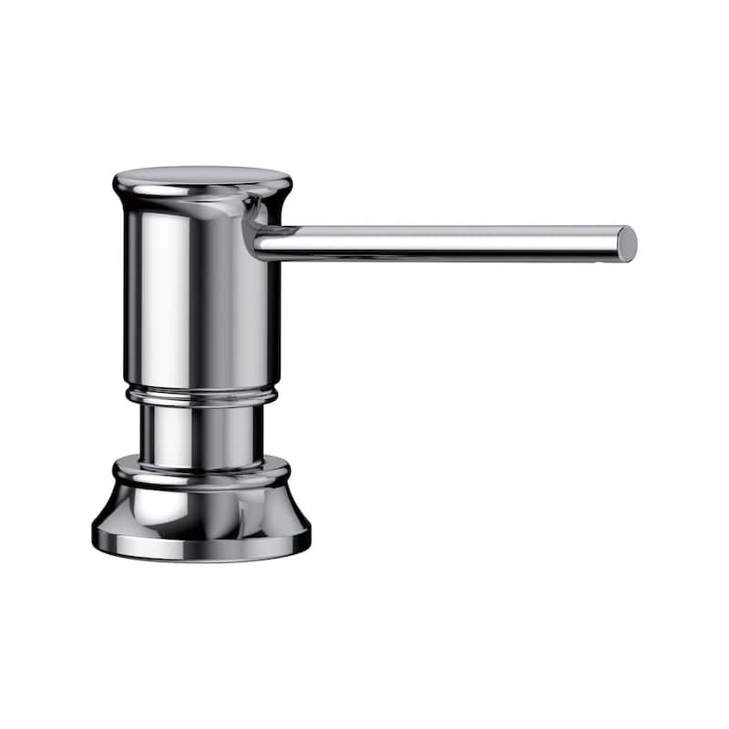 Blanco Empressa Pull-Down Bridge Faucet with Soap Dispenser - 13" x 9" x 16.38" - 13" x 9" x 16.38"