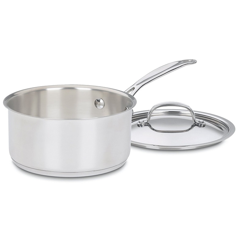 Cuisinart 719-18 Chef's Classic Stainless 2-Quart Saucepan with Cover - Bed  Bath & Beyond - 22537306