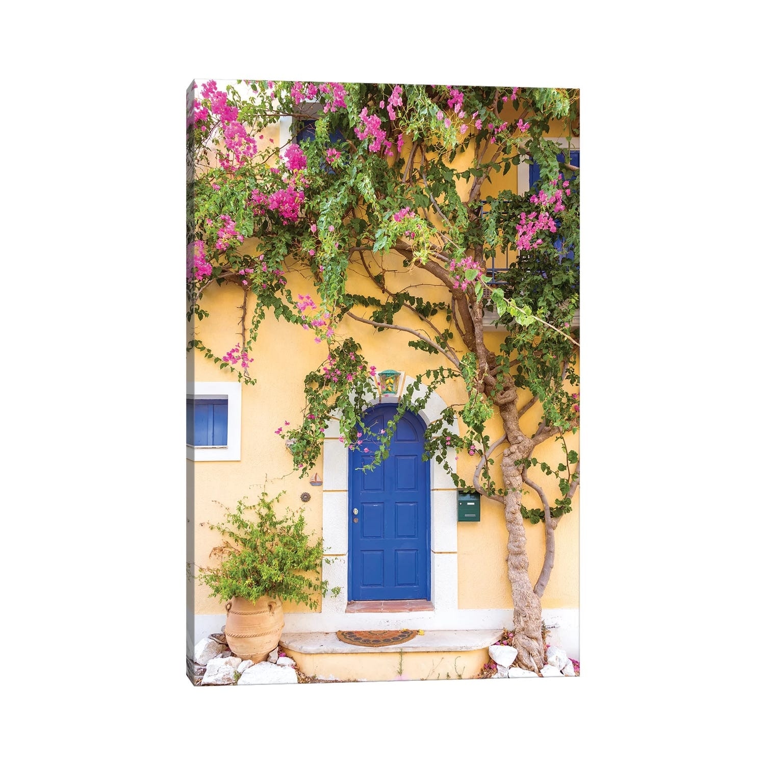 iCanvas "Typical Greek House" by Matteo Colombo Canvas Print