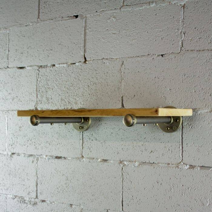 Somerville Farmhouse Industrial Wall Shelf
