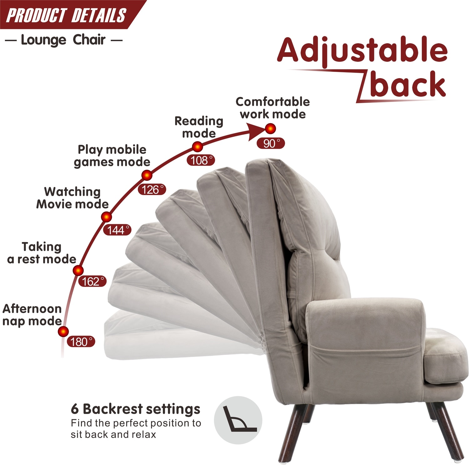 Ovios recliner 2025 chair with ottoman