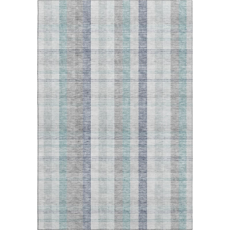 Premium Washable Super Soft Modern Plaid Mayfield Rug