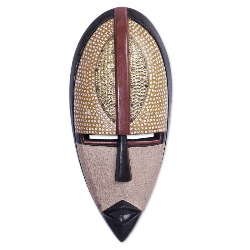 Novica Handmade Spirit Of Africa African Wood Mask