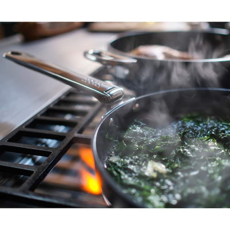 Joseph Joseph Space Ceramic Non-Stick 9.5" Frying Pan with Folding Handle