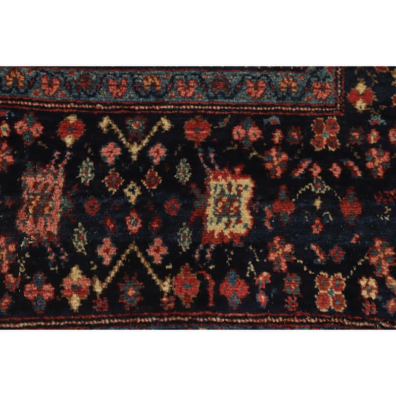 Hand Knotted Oriental 100% Wool Carpet Traditional Floral Oranges & Rust Malayer Area Rug - 13' 5'' X 11' 1''